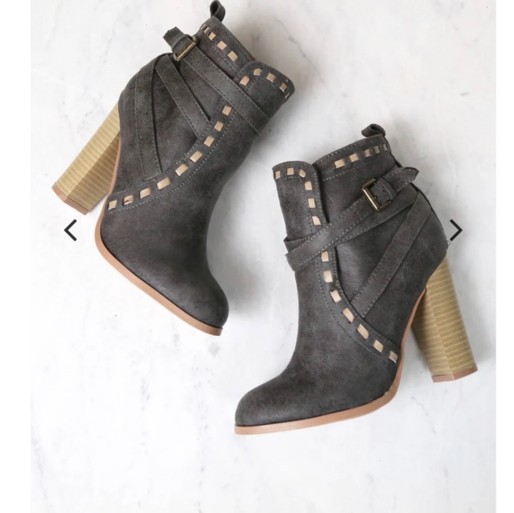Qupid Reborn Ankle Boots